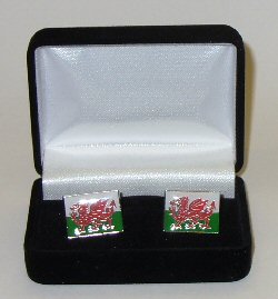 Welsh Flag Cufflinks