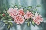 Spray of Roses.Watercolour.Approx 20 x 30 inches