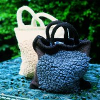 Tregwynt textured felted bags, 37.50, click to order, retain reference details