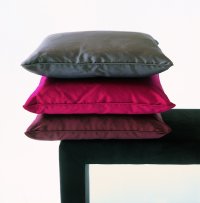 Chase Erwin Plain piped silk cushion; retain details and click here to order