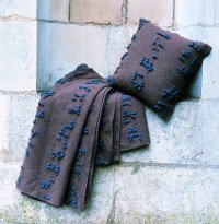 Tregwynt cushion and throw; retain details and click here to order