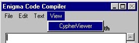 View CypherViewer Option Selected