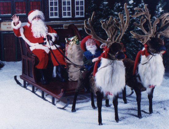 Santa andReindeer