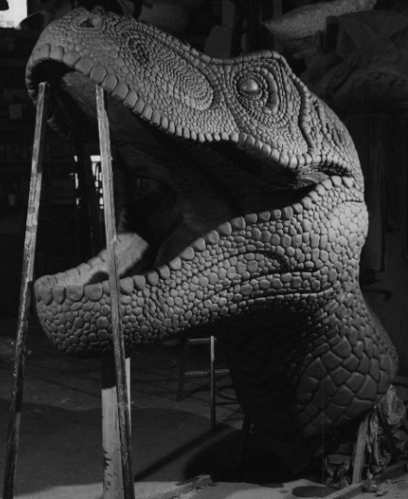 'T' Rex sculpt