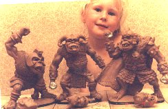 Clay orcs (and Gemma)