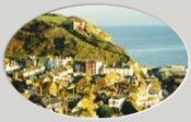 Hastings Old Town from the West Hill, picture by Gerry Glenister