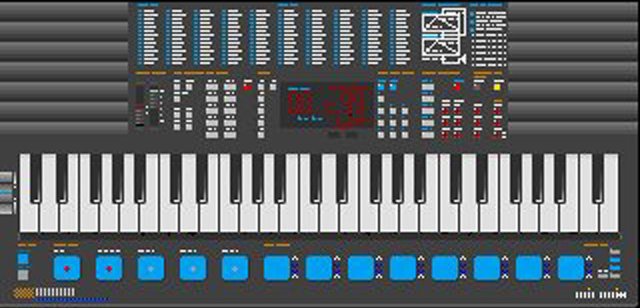 Yamaha PSS 680 Keyboard