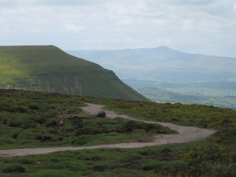 Looking west from Hay Bluff