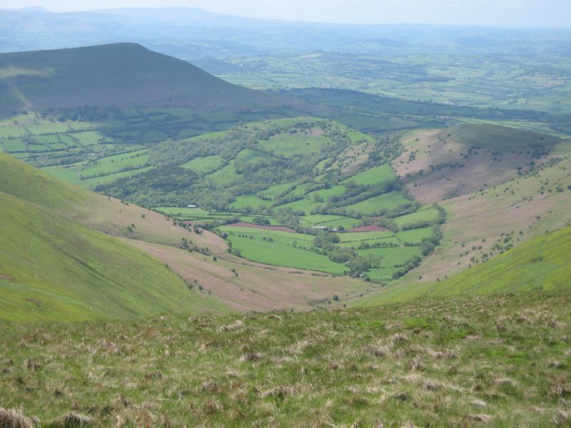 The Rhiangoll Valley