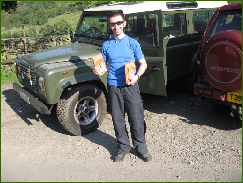 Peter Burgess at Seathwaite