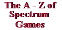 Spectrum Games