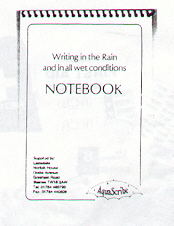 Spiral bound waterproof paper