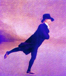 The Rev. Robert Walker skating
 by Sir Henry Raeburn.