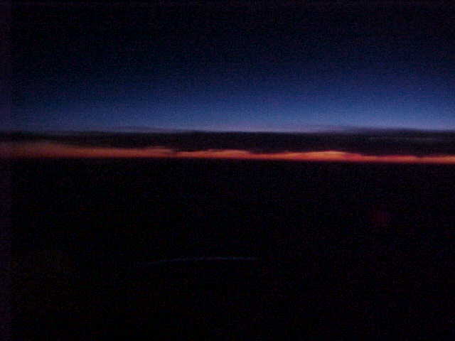 African Sunset going...