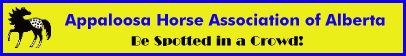 Appaloosa Horse Association of Alberta (AHAA)
