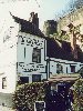 Larger photo of the pub under the castle walls
