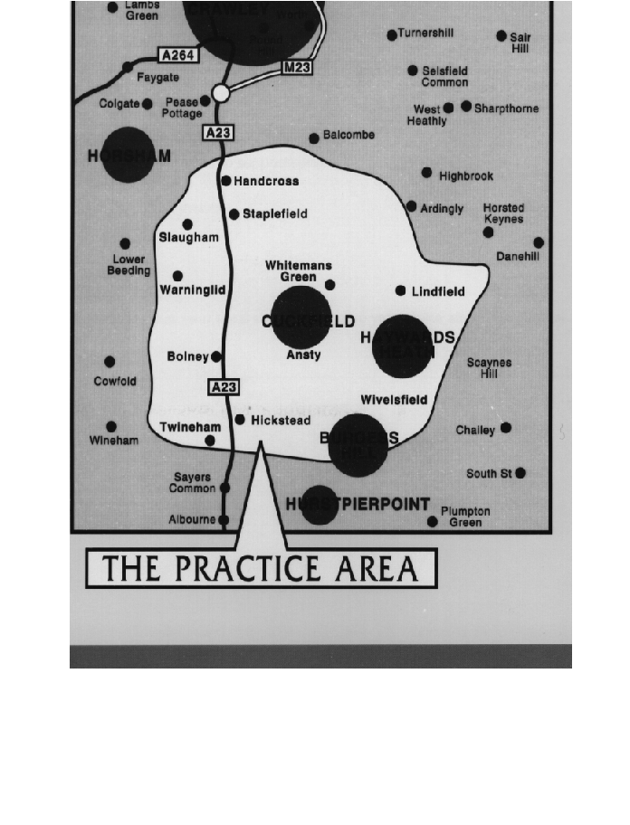 Catchment area