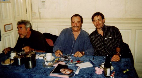 Three guys in harmony....