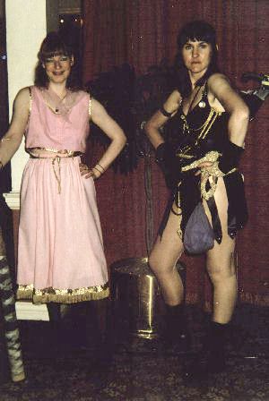 Two warrior women hunting the Studmuffin!