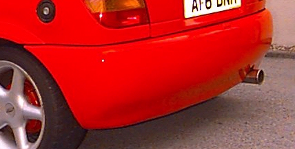 Si rear bumper