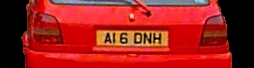 Rear Light Clusters
