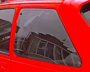 Rear quarter window