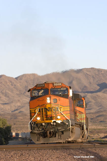 BNSF #5248 at Ibis - May 2004