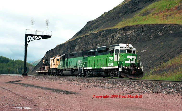 GP39M at Marias Summit Aug 1999