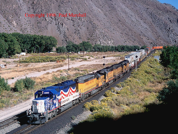 SD40-2 at Caliente Oct 1996