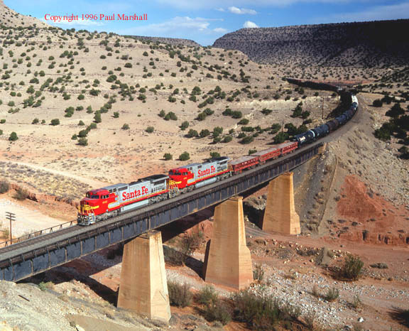 Dash 8 Bridge 2, Abo Canyon April 1996