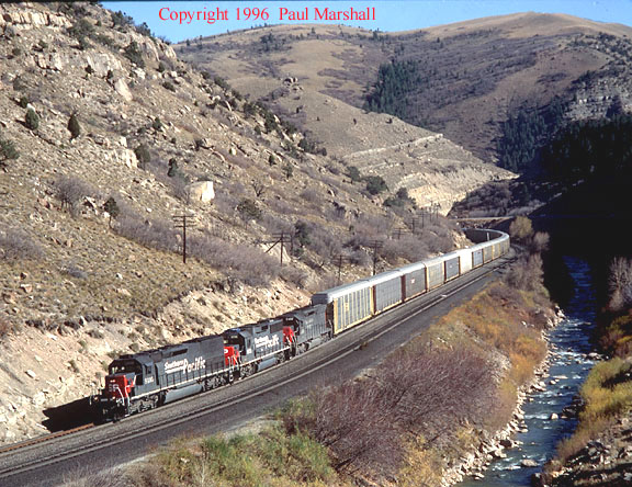 SD45T-2 Price River Canyon Oct 1996