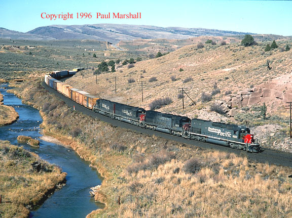 SD45T-2 at Colton Oct 1996