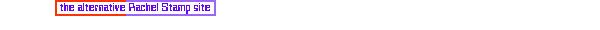 the alternative rachel stamp site