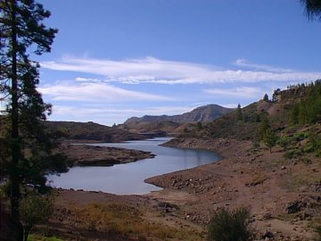 Picture of reservoir, Gran Canaria