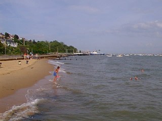 Leigh-On-Sea at high tide