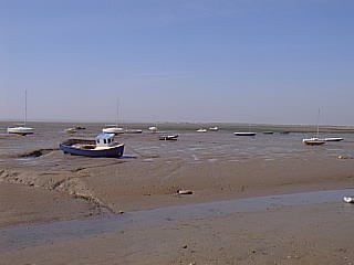 Leigh-On-Sea at low tide