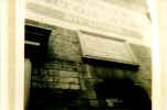 Sign outside William Brewin's shop in Berrisford St. Coalville (c. 1962)