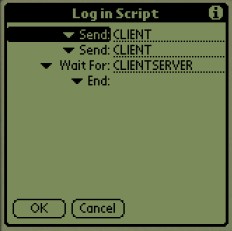 Palm Login Script