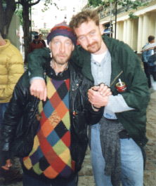 Friends on the street