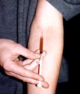 injecting