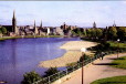 River Ness flowing through Inverness city centre