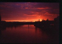 sunset from the main River Ness bridge
