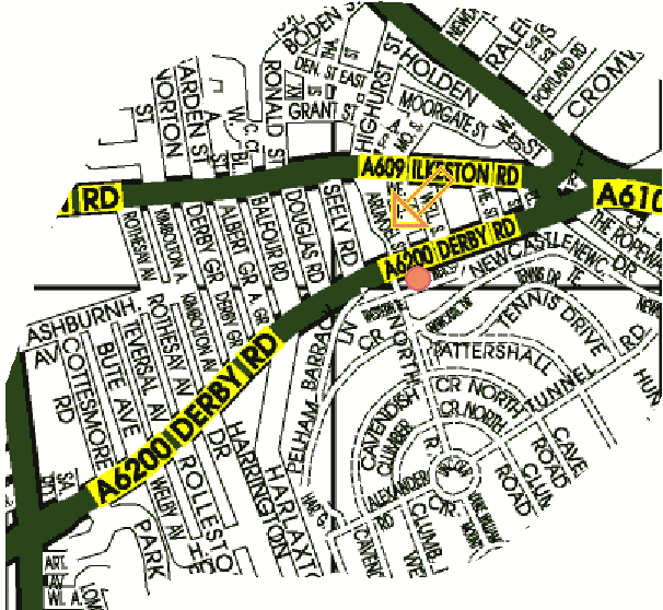 This is a Detailed road map of our location