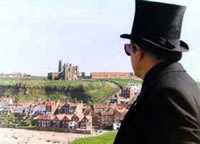 Looking out across Whitby, North Yorkshire