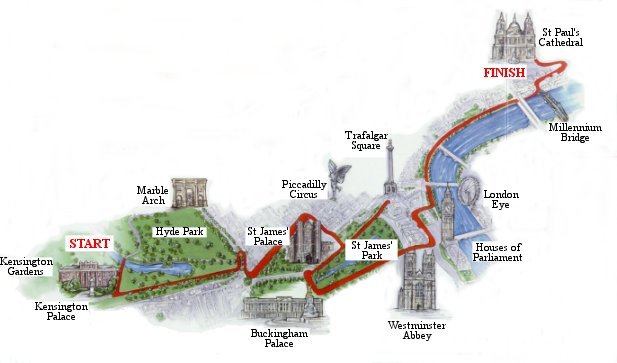 Map of the Route