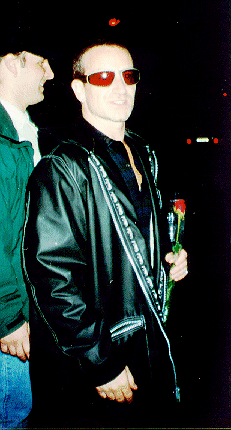 Bono outside Lansdowne Road: 31/8/97