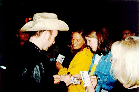 Edge outside Lansdowne Road: 30/8/97