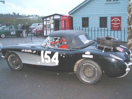 This is Mark Janiczek and Nicholas Falcone's 1956 Chevrolet Corvette