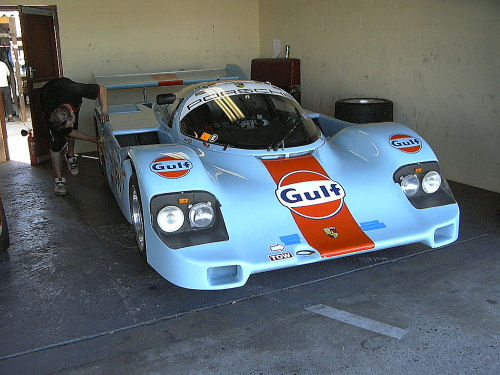 1982 Porsche 956 which broke the alltime lap record over the weekend
