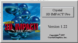 Crystal 3D IMPACT! Pro